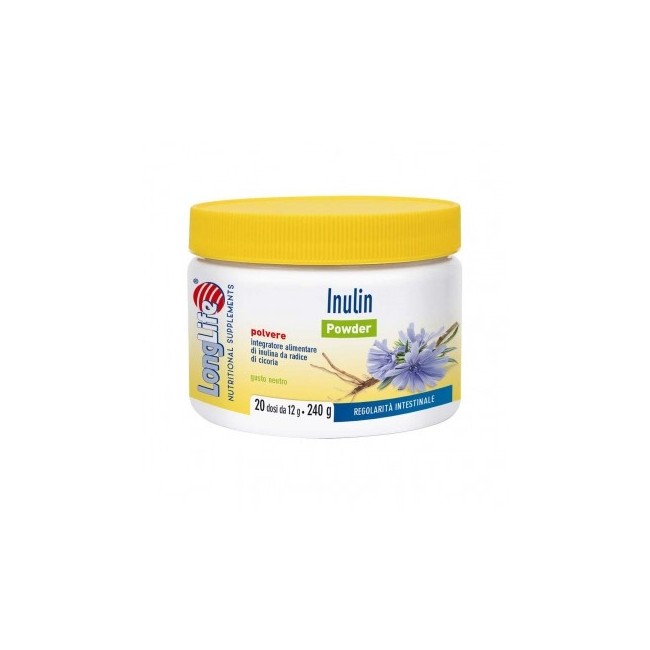 Longlife Inulina Powder 240g 20 Dosi Longlife Inulina Powder 240g 20 Dosi