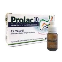 Prolac Fermenti Lattici 15mld 10 Flaconcini 8ml