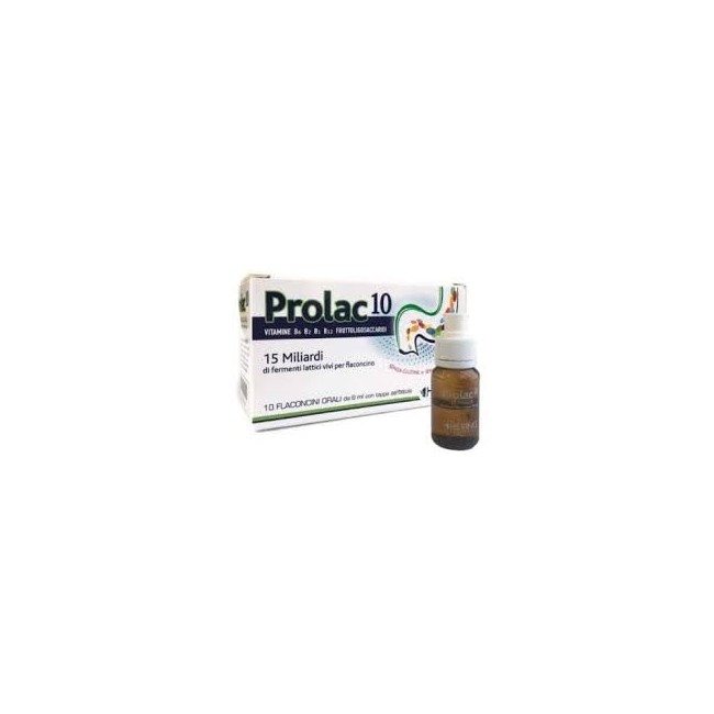 Prolac Fermenti Lattici 15mld 10 Flaconcini 8ml Prolac Fermenti Lattici 15mld 10 Flaconcini 8ml