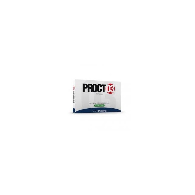Promo Pharma Procto 3  30 Compresse Promo Pharma Procto 3  30 Compresse
