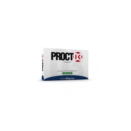 Promo Pharma Procto 3  30 Compresse Promo Pharma Procto 3  30 Compresse