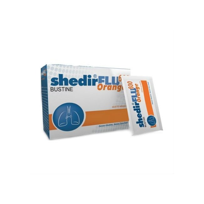 Shedirpharma Shedirflu 600 Orange 20 Bustine Shedirpharma Shedirflu 600 Orange 20 Bustine