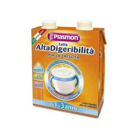 Plasmon Latte Liquido Alta Digeribilità  2 X 500 Ml