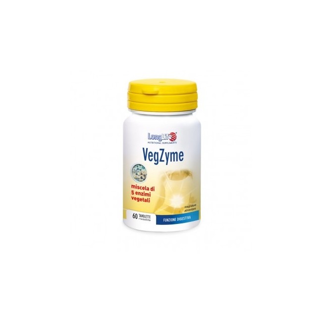 Longlife Vegzyme 60 Tavolette Longlife Vegzyme 60 Tavolette