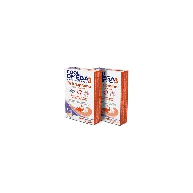 Pool Omega3 Pink Supremo 30 Capsule Pool Omega3 Pink Supremo 30 Capsule