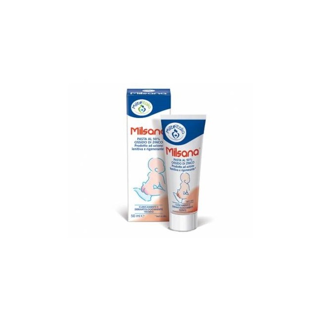Milsana Pasta Al 50% Ossido Di Zinco 50 Ml Milsana Pasta Al 50% Ossido Di Zinco 50 Ml