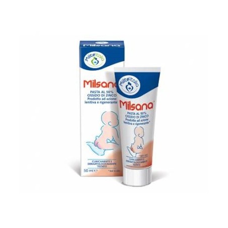 Milsana Pasta Al 50% Ossido Di Zinco 50 Ml
