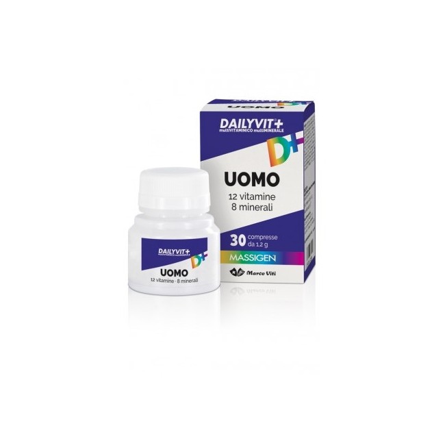Massigen Dailyvit+ Uomo 30 Compresse Massigen Dailyvit+ Uomo 30 Compresse