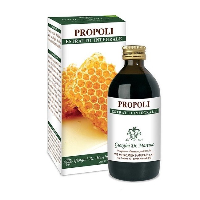 Dr. Giorgini Propoli Estratto Integrale 200ml Dr. Giorgini Propoli Estratto Integrale 200ml
