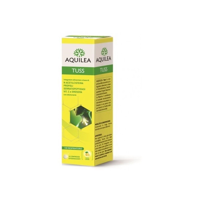 Aquilea Tuss 15 Compresse Effervescenti Aquilea Tuss 15 Compresse Effervescenti