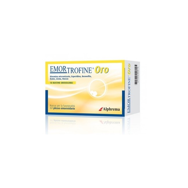 Alphrema Emortrofine Oro 18 Bustine Alphrema Emortrofine Oro 18 Bustine