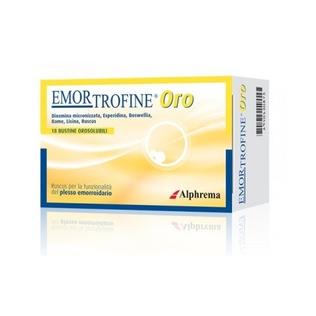 Alphrema Emortrofine Oro 18 Bustine Alphrema Emortrofine Oro 18 Bustine