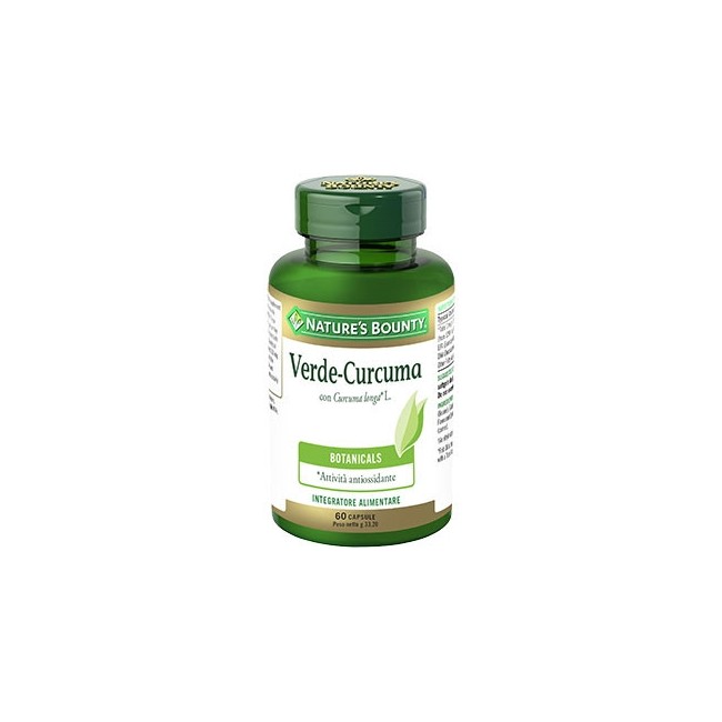 Nature's Bounty Verde Curcuma 60 Capsule