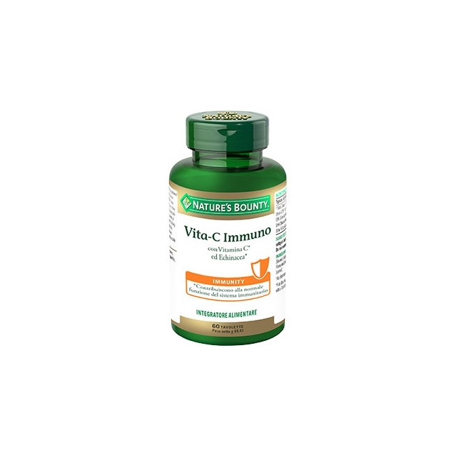 Nature's Bounty Vita C Immuno 60 Tavolette Nature's Bounty Vita C Immuno 60 Tavolette