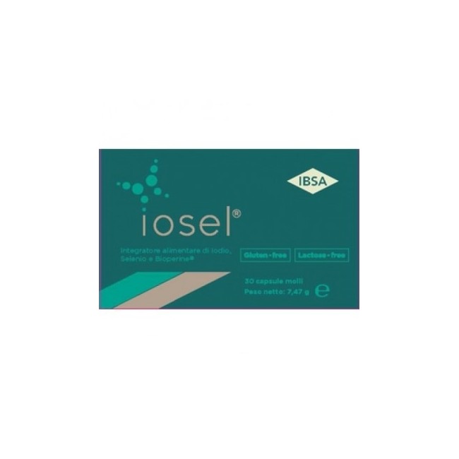 6 Confezioni Iosel Integratore per la Tiroide 30 Capsule6 Confezioni Ibsa Iose Integratore per la Tiroide 30 Capsule