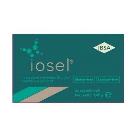 6 Confezioni Iosel Integratore per la Tiroide 30 Capsule6 Confezioni Ibsa Iose Integratore per la Tiroide 30 Capsule