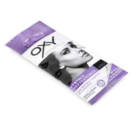 Oxy Strisce Depilatorie Viso 20 Strisce