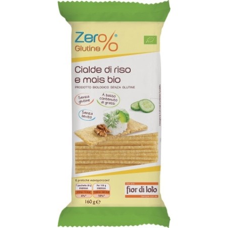 Zero% Glutine Cialde Di Riso E Mais Bio Zero% Glutine Cialde Di Riso E Mais Bio