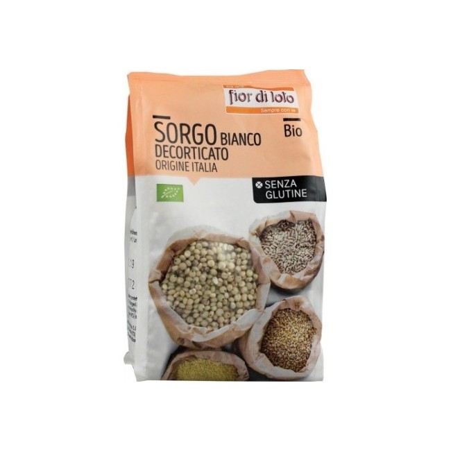 Fior Di Loto Sorgo Bianco Decorticato 400g Fior Di Loto Sorgo Bianco Decorticato 400g