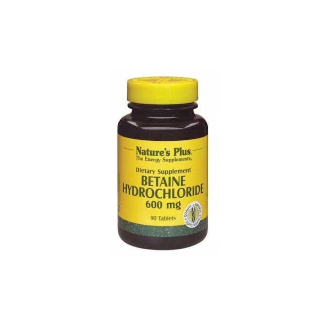 Nature's Plus Betaina Cloridrica 90 Tavolette Nature's Plus Betaina Cloridrica 90 Tavolette