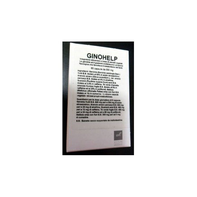 Oti Ginohelp 60 Capsule Da 550 Mg Oti Ginohelp 60 Capsule Da 550 Mg
