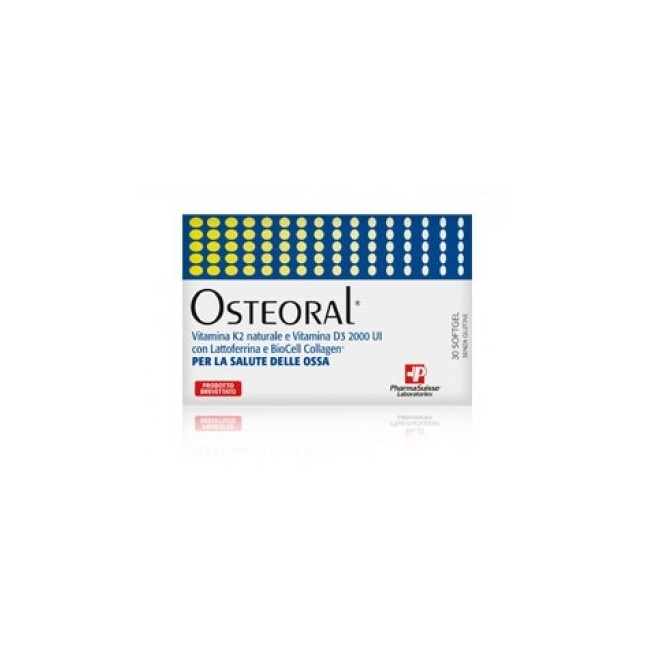 Pharmasuisse Laboratories Osteoral 30 Capsule Molli 6 Pezzi Pharmasuisse Laboratories Osteoral 30 Capsule Molli 6 Pezzi