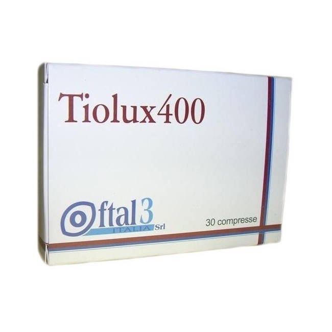 Oftal 3 Tiolux 400 30 Compresse 6 Pezzi