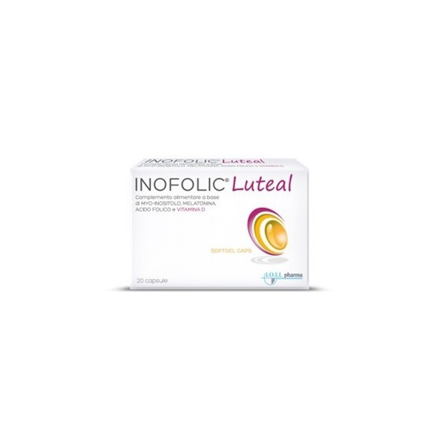 Inofolic Luteal 20 Capsule Molli 4 Pezzi