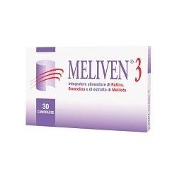 6 Confezioni Meliven 3 Integratore per la Circolazione 30 Compresse