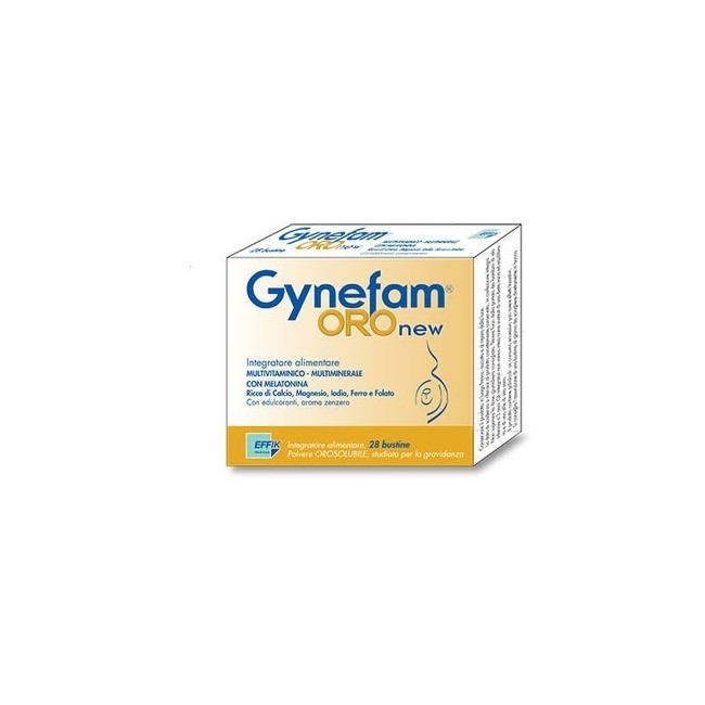 6 Confezioni Gynefam Oro Integratore per gravidanza 28 Bustine 6 Confezioni Gynefam Oro Integratore per gravidanza 28 Bustine