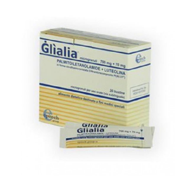 4 Pezzi Glialia 700 mg + 70 mg 20 Bustine integratore sistema nervoso 4 Pezzi Glialia 700 mg + 70 mg 20 Bustine integratore sistema nervoso