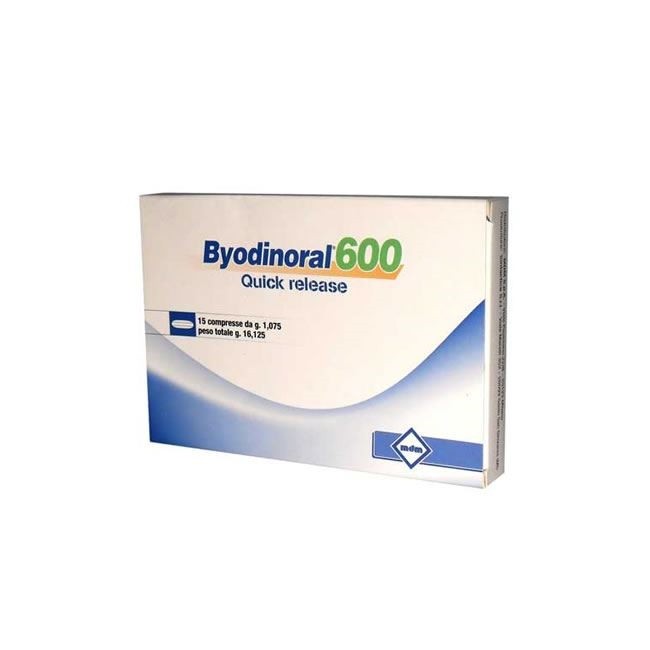 Byodinoral 600 15 Compresse 7 Pezzi Byodinoral 600 15 Compresse 7 Pezzi