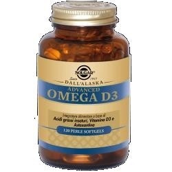 Solgar Advanced Omega D3 120 Perle 3 Pezzi