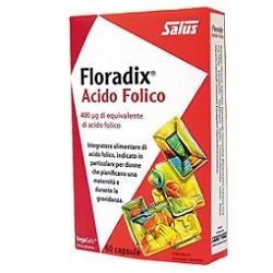 Floradix Acido Folico 60 Capsule 6 Pezzi