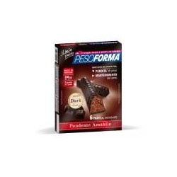 Pesoforma 12 Barrette Dark Cioccolato Fondente