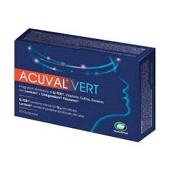 6 Pezzi Acuval Vert 20 Compresse 1,2 G integratore per le vertigini