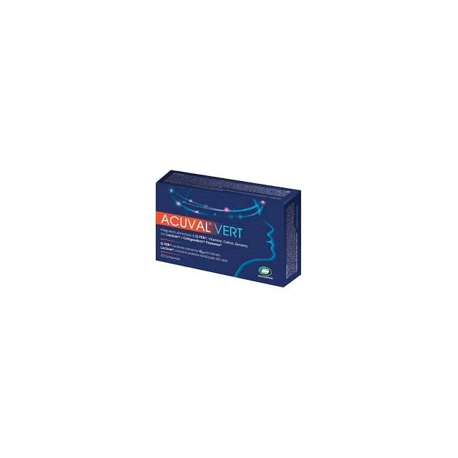Acuval Vert 20 Compresse 1,2 G 6 Pezzi