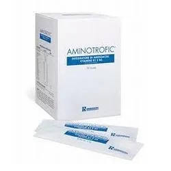 5 Pezzi Aminotrofic 30 Bustine integratore di aminoacidi