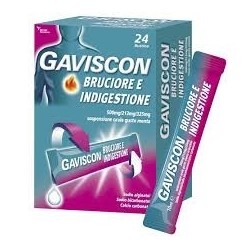 Gaviscon Bruciore E Indigestione 24 Buste 6 Pezzi