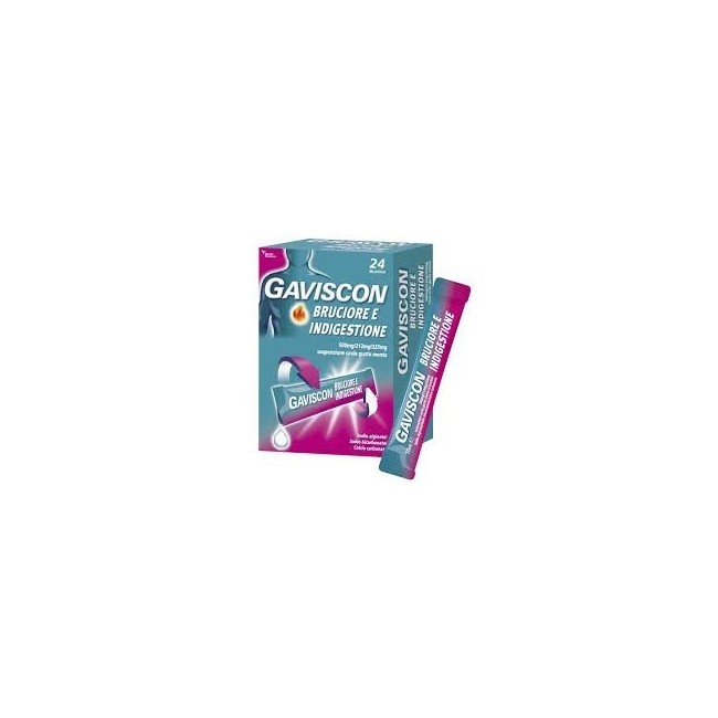 Gaviscon Bruciore E Indigestione 24 Buste 6 Pezzi Gaviscon Bruciore E Indigestione 24 Buste 6 Pezzi
