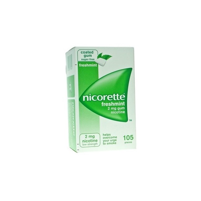 Nicorette*105 Gomme Masticabili 2mg Menta 3 Pezzi Nicorette*105 Gomme Masticabili 2mg Menta 3 Pezzi