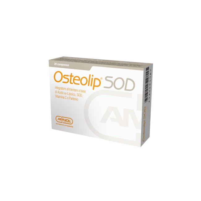 Amnol Osteolip Sod 20 Compresse 6 Pezzi Amnol Osteolip Sod 20 Compresse 6 Pezzi