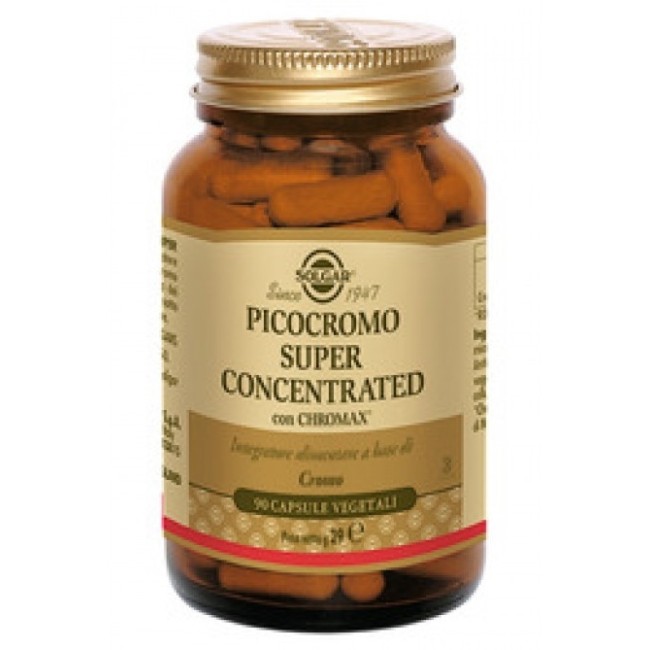 Solgar Picocromo Superconcentrated 90 Capsule 4 Pezzi Solgar Picocromo Superconcentrated 90 Capsule 4 Pezzi