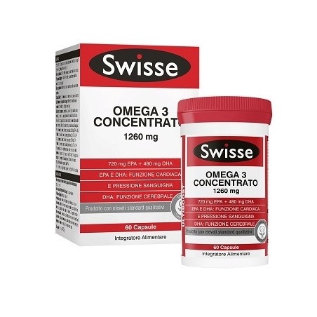 Swisse Omega 3 Concentrato 60 Capsule 4 Pezzi Swisse Omega 3 Concentrato 60 Capsule 4 Pezzi
