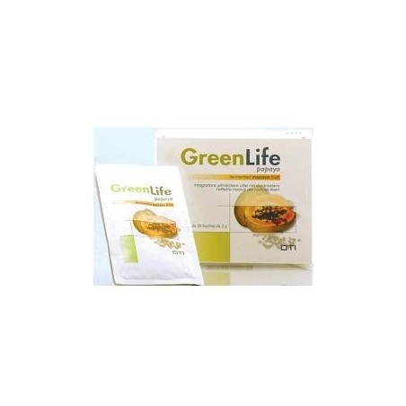 Green Life Papaia 30 Buste 3g 4 Pezzi Green Life Papaia 30 Buste 3g 4 Pezzi