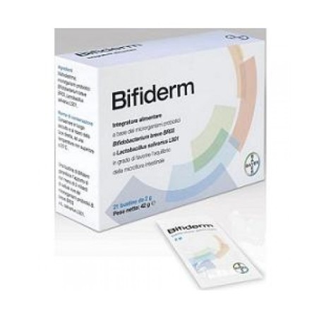 6 Confezioni Bayer Bifiderm fermenti lattici probiotici 21 bustine 6 Confezioni Bayer Bifiderm fermenti lattici probiotici 21 bustine