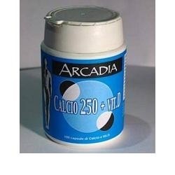 Calcio 250+vitamina D 100 Capsule 6 Pezzi