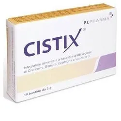 6 Pezzi PL Pharma Cistix Polvere Integratore 10 Buste