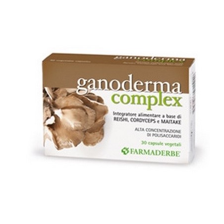 Ganoderma Complex 30 Capsule 14,10 G 6 Pezzi