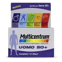 Multicentrum Uomo 50+ 30 Compresse 6 Pezzi